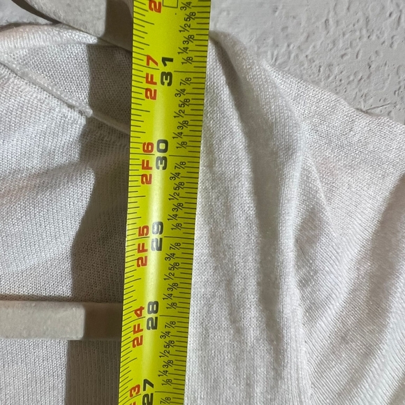 Express Women's Open Front Cardigan Sweater Cream Size X Small NWT - Picture 7 of 7